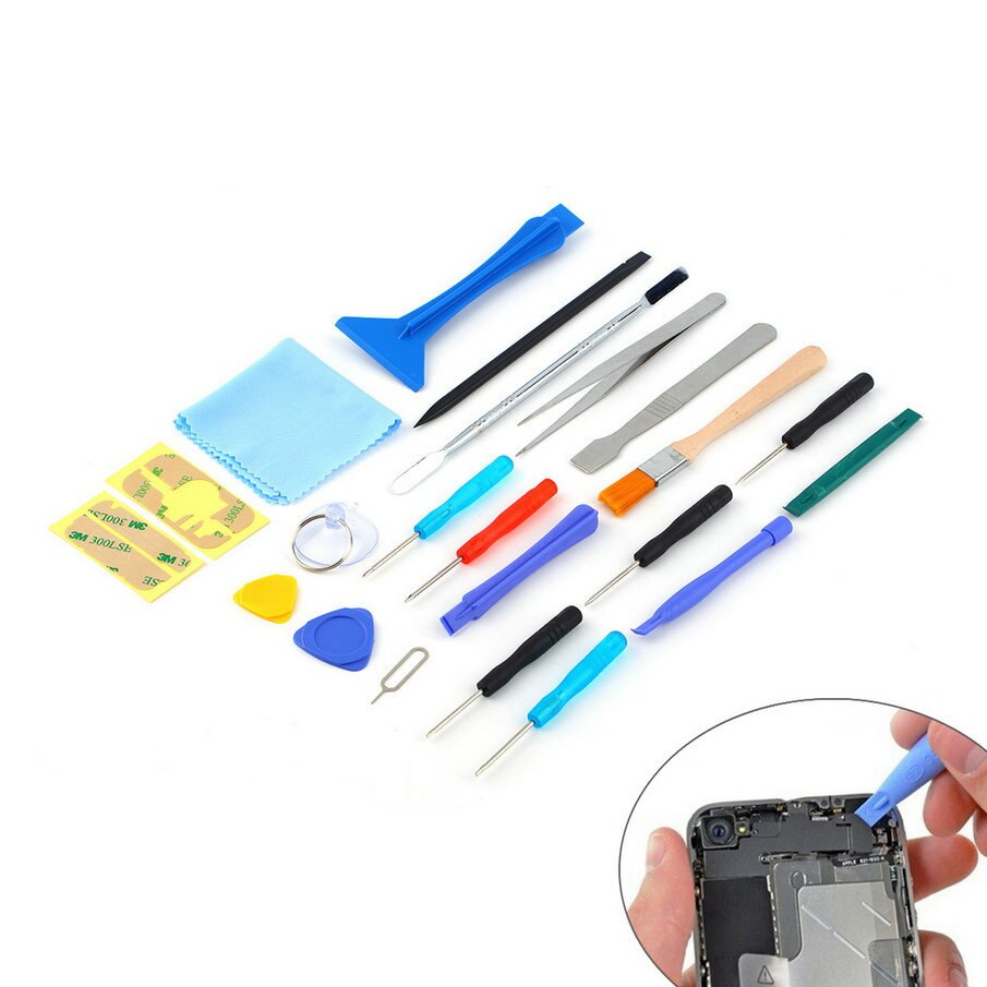 1  22    ȭ  ũ ̹ Ŀ ڵ  ڵ ºŰƮ   /22 in 1 Open Pry mobile phone Repair Screwdrivers Sucker hand Tools set Kit For Cell P